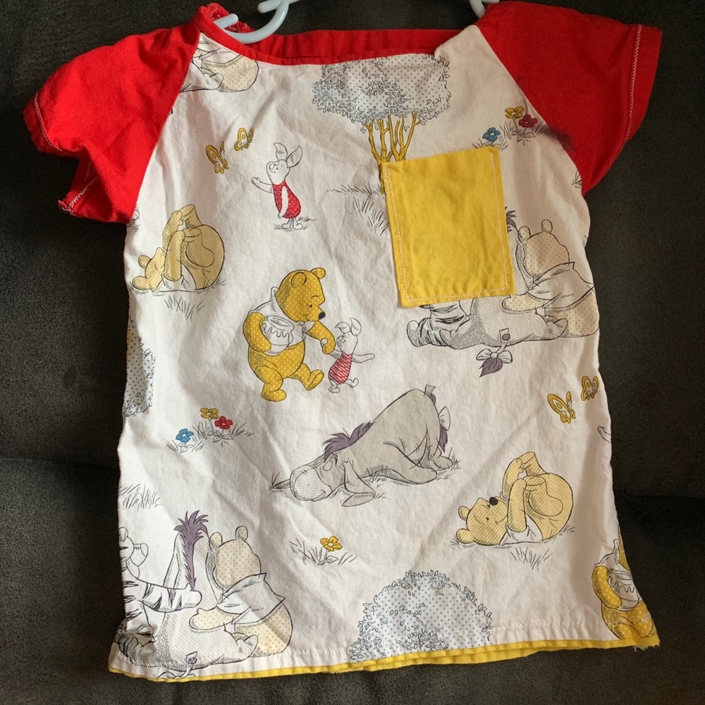 Pooh bear shirt with pocket